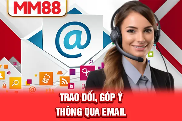 Trao đổi, góp ý thông qua Email